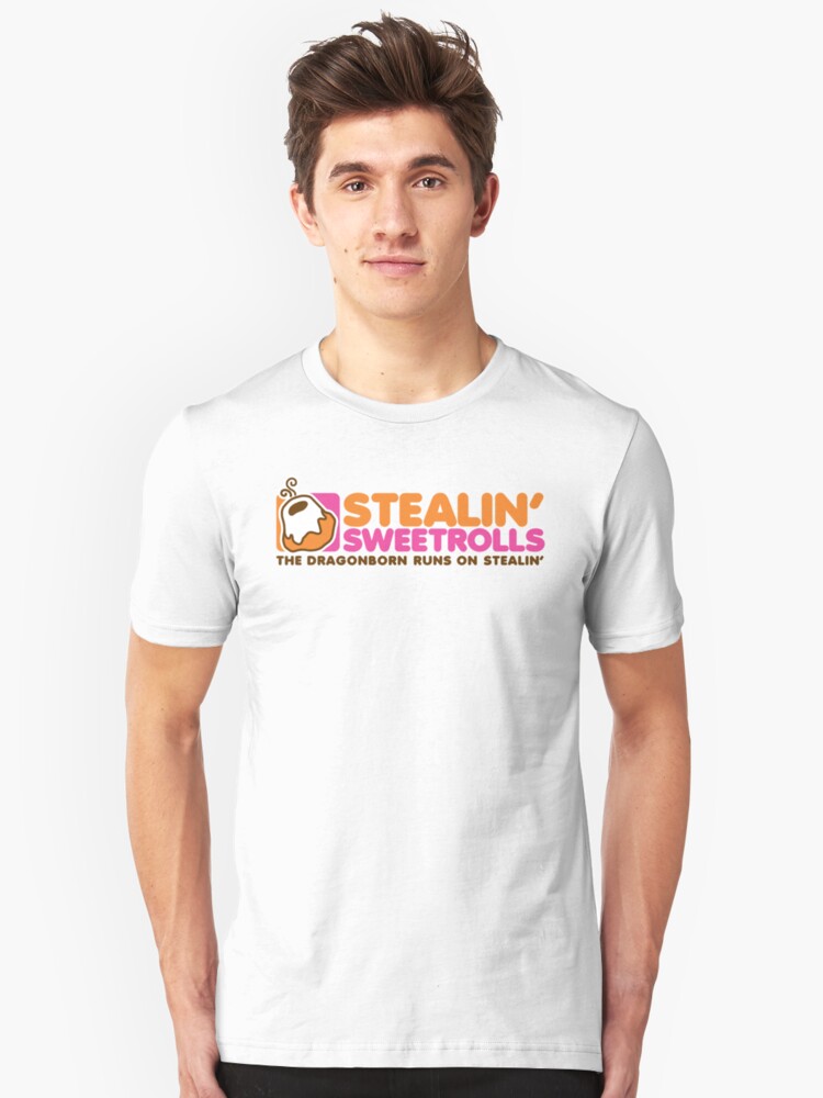 Alternate view of Stealin' Sweetrolls Slim Fit T-Shirt