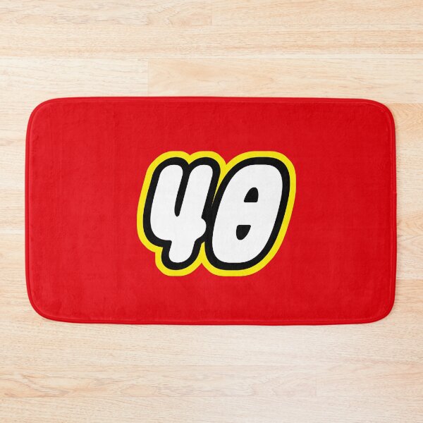 Item preview, Number 40 - retro kids bricks for birthday designed and sold by Urosek.