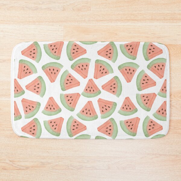 Item preview, Watercolor watermelon slice pattern designed and sold by VadimFromm.