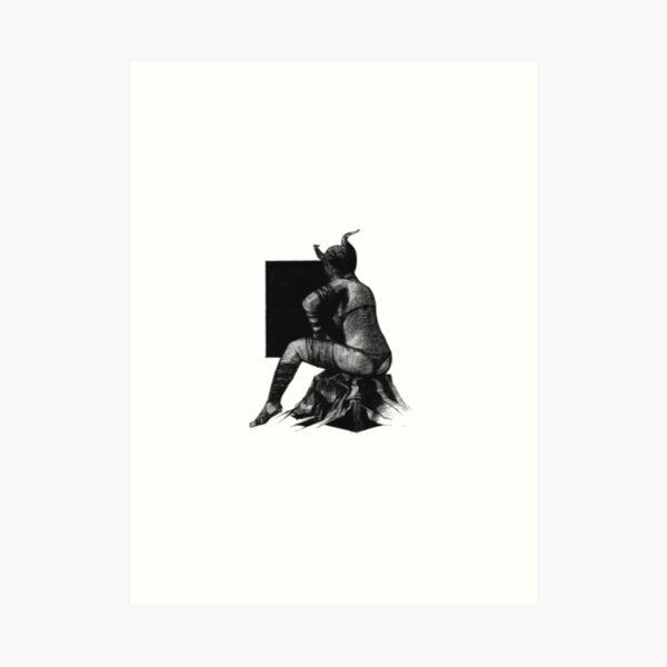 The Sitter Art Print