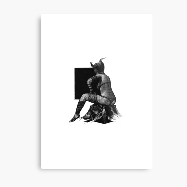 The Sitter Metal Print