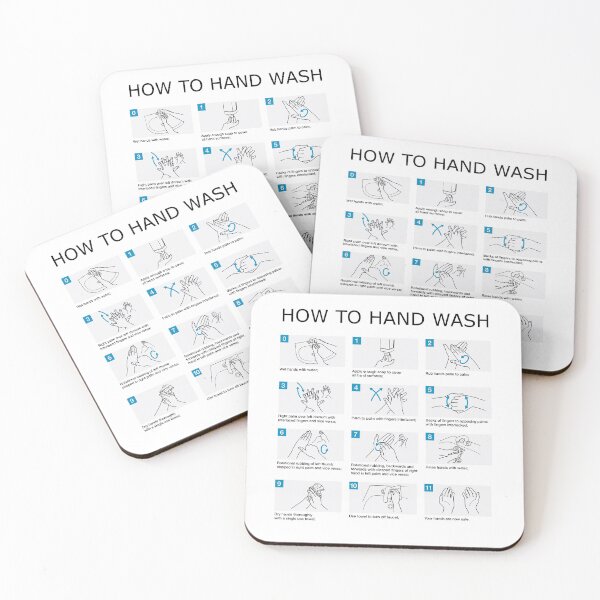 Item preview, HOW TO HAND WASH designed and sold by oscarcolonduran.