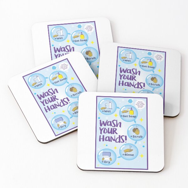 Item preview, wash your hands for kids designed and sold by oscarcolonduran.