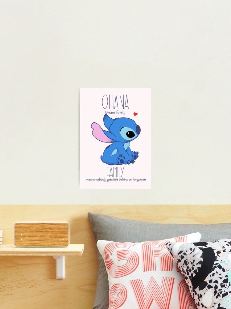 Ohana means Family. - Stitch 🌺 3D Stitch built from Pix Brix