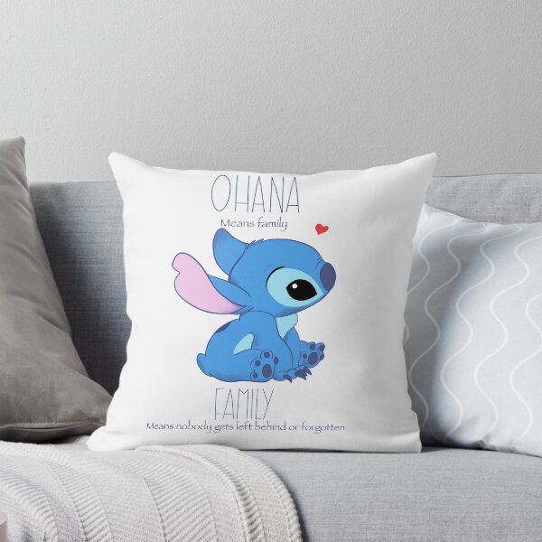 Vista previa del artículo con la obra «Ohana significa puntada familiar», diseñado y vendido por Atouchofsparkle.