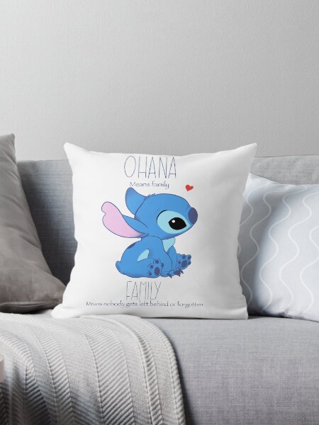 Vista previa del artículo con la obra «Ohana significa puntada familiar», diseñado y vendido por Atouchofsparkle.