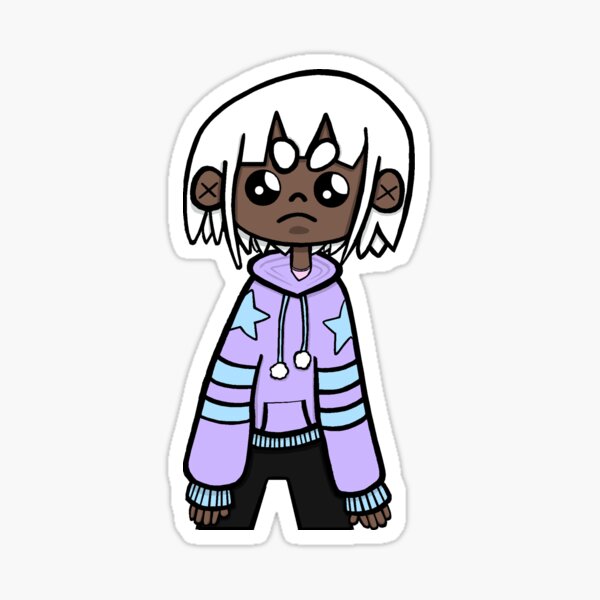 shes now in color Sticker