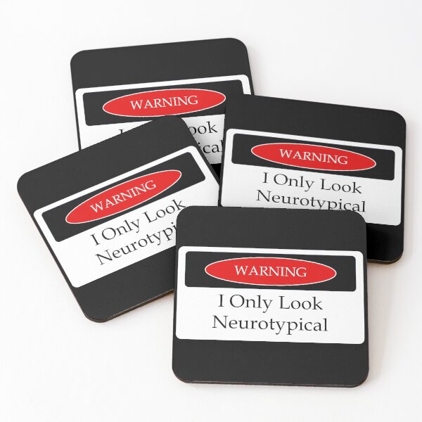 Item preview, I Only Look Neurotypical, Autism Acceptance  designed and sold by BitterbluePine.