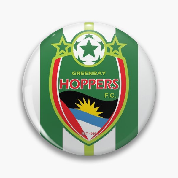 Item preview, Greenbay Hoppers Footbal fans hooligans Antigua and Barbuda designed and sold by Thestarrysky.