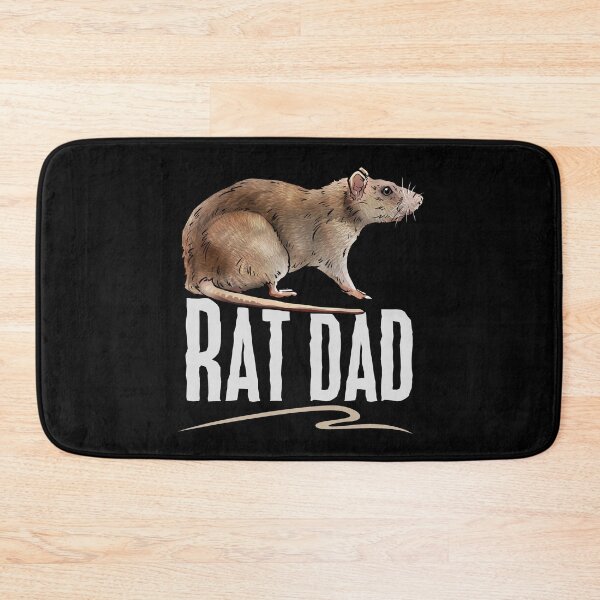 Item preview, Rat Dad Pet Rat Owner Illustrated Design designed and sold by Delightfully Cynical.