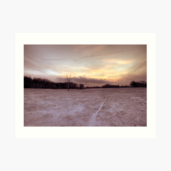 snow way Art Print