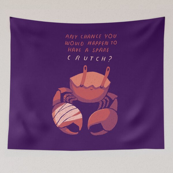 Item preview, crippled crab crutch designed and sold by louros.