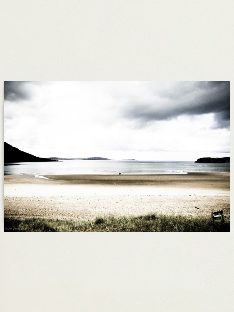 Alternate view of on the beach Photographic Print