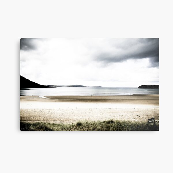 on the beach Metal Print