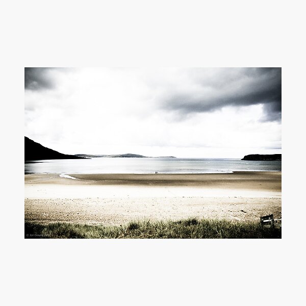 on the beach Photographic Print
