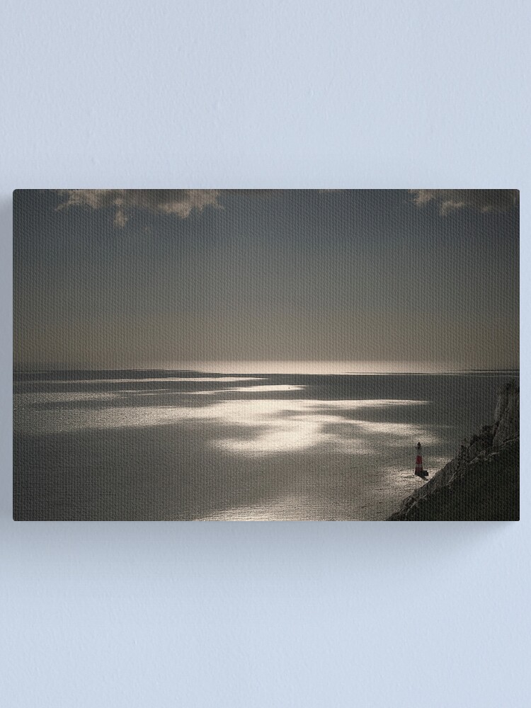 Alternate view of Beachy Head lighthouse Canvas Print