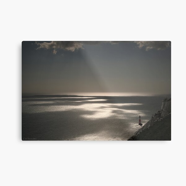 Beachy Head lighthouse Metal Print