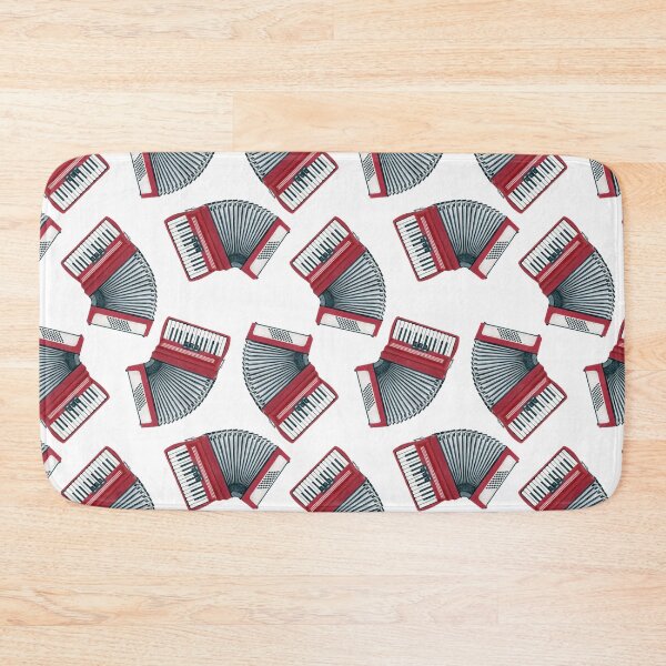 Item preview, Cute retro watercolor accordion  designed and sold by VadimFromm.