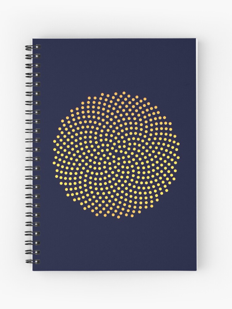 Cuaderno de espiral «Girasol, Semilla, Espiral de Fibonacci, Proporción  áurea, Matemáticas, Geometría» de nitty-gritty | Redbubble