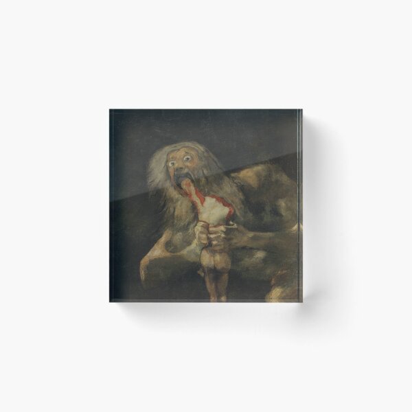 Artikelvorschau, Francisco de Goya, Saturno devorando a su hijo (1819-1823) entworfen und verkauft von Vintage Designs +.