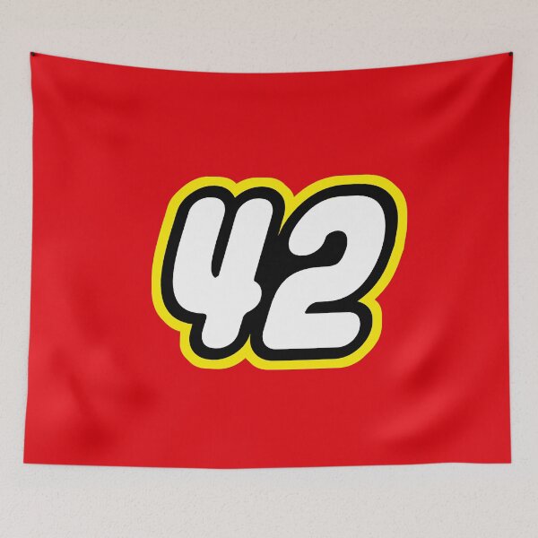 Item preview, Number 42 - retro kids bricks for birthday designed and sold by Urosek.