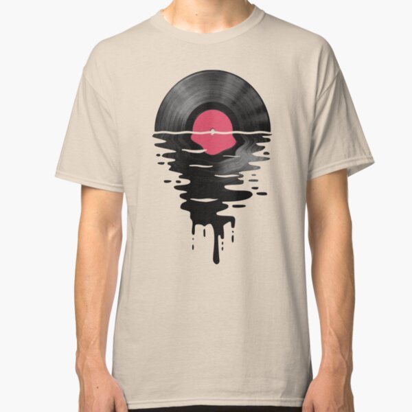Vinyl LP Record Sunset Classic T-Shirt