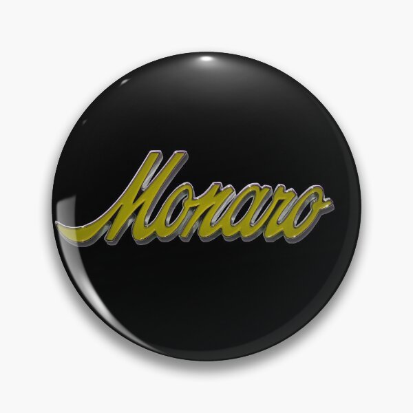 Item preview, Insignia Holden Monaro - Amarillo sobre negro designed and sold by radestilo.