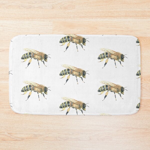 Item preview, Bee Insect watercolour painting  designed and sold by Monika Howarth.