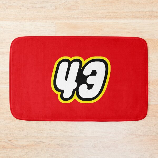 Item preview, Number 43 - retro kids bricks for birthday designed and sold by Urosek.