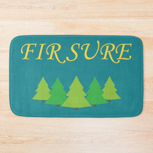 Item preview, Fir Sure Christmas Tree Funny Pun designed and sold by kino-san.