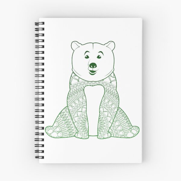 Item preview, Mandala Bear yoga top designed and sold by PetrKad.