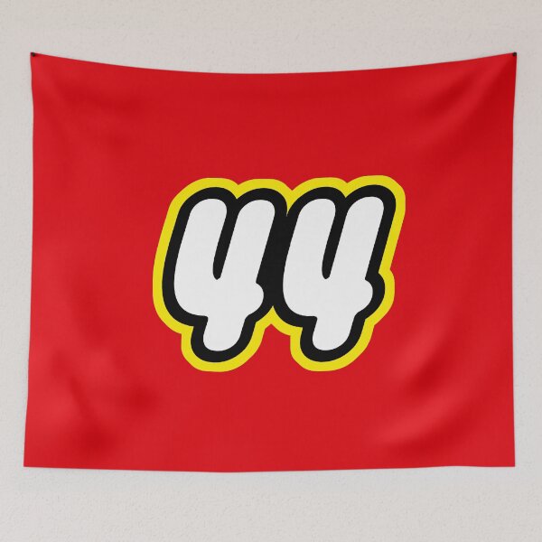 Item preview, Number 44 - retro kids bricks for birthday designed and sold by Urosek.