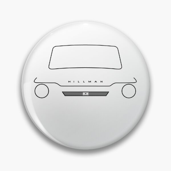 Item preview, Hillman Super Imp Mark II outline graphic (black) designed and sold by soitwouldseem.
