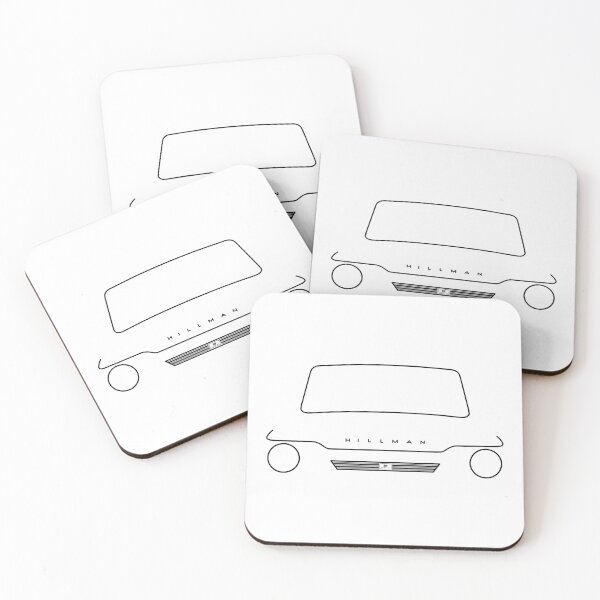 Item preview, Hillman Super Imp Mark II outline graphic (black) designed and sold by soitwouldseem.