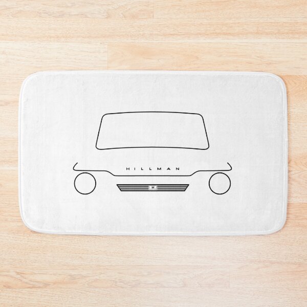 Item preview, Hillman Super Imp Mark II outline graphic (black) designed and sold by soitwouldseem.