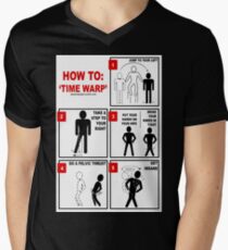 Rocky Horror Picture Show Time Warp Men's V-Neck T-Shirt