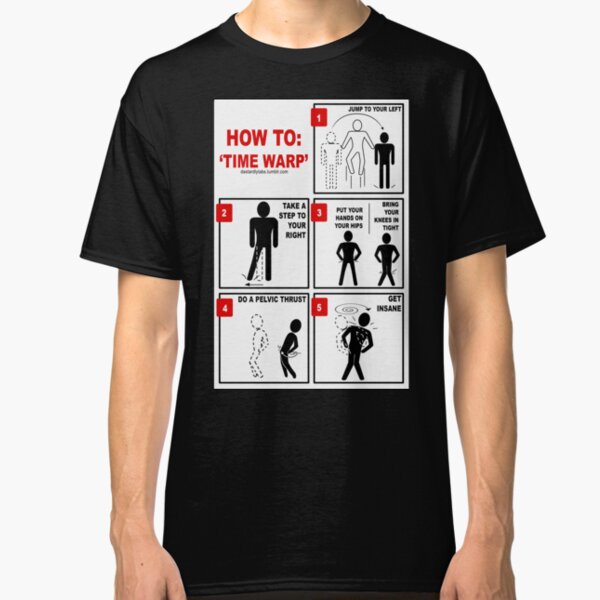 Rocky Horror Picture Show Time Warp Classic T-Shirt
