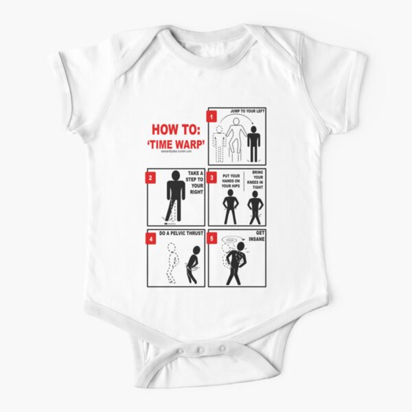 Rocky Horror Picture Show Zeitverzerrung Baby Body Kurzarm