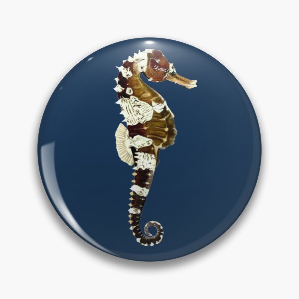 Item preview, BROWN SEAHORSE designed and sold by BEATRIZ ABAITUA.