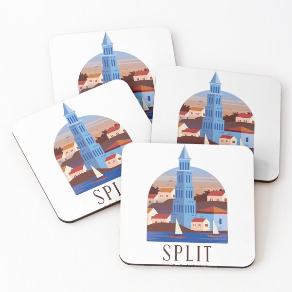 Item preview, SPLIT CROATIA Skyline Shirt Design Gift present birthday christmas designed and sold by Timcito.