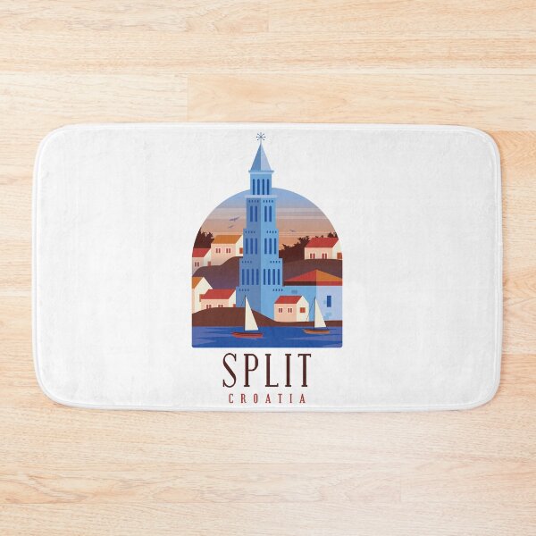 Item preview, SPLIT CROATIA Skyline Shirt Design Gift present birthday christmas designed and sold by Timcito.