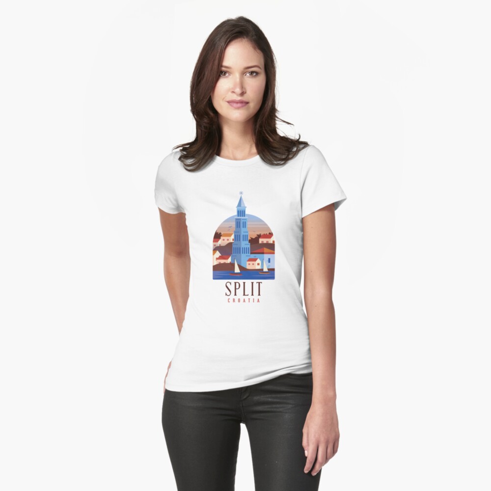 Split Croatia T-Shirts - CafePress