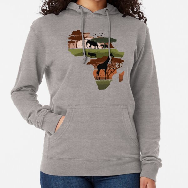Africa Lightweight Hoodie