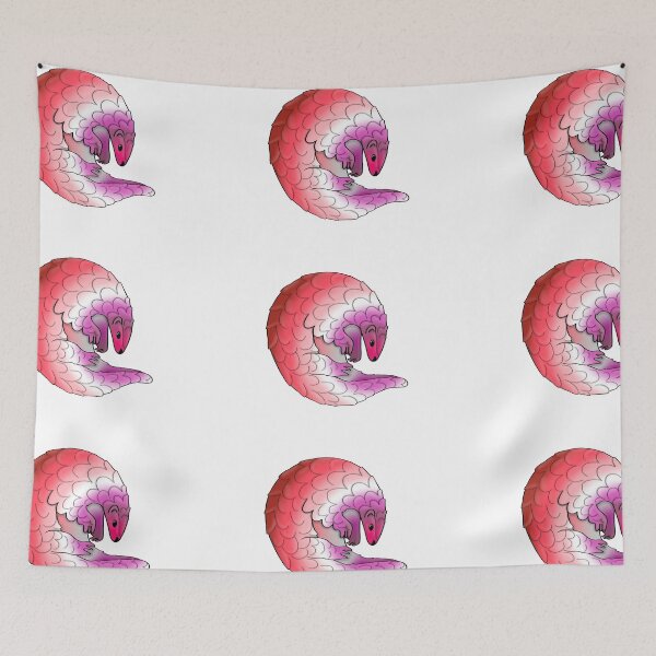 Item preview, Pangolin Lesbian Pride designed and sold by Kat4004.
