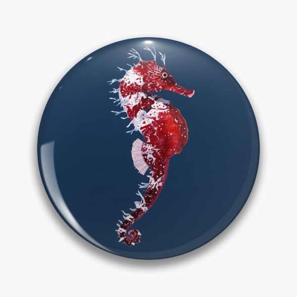 Item preview, PACIFIC SEAHORSE-Hippocampus ingens designed and sold by BEATRIZ ABAITUA.