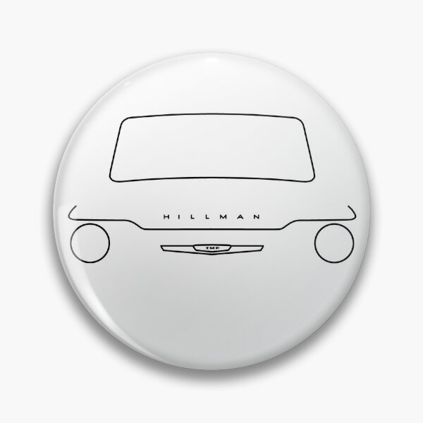 Item preview, Hillman Imp Mark I outline graphic (black) designed and sold by soitwouldseem.