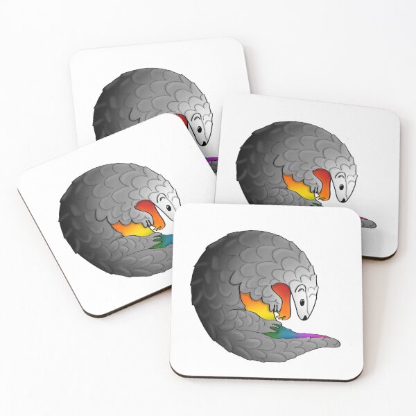 Item preview, Pangolin Ally Pride designed and sold by Kat4004.