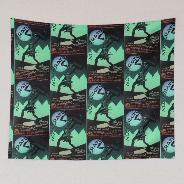 Item preview, Vntage Nosferatu movie poster art designed and sold by Vintage Designs +.