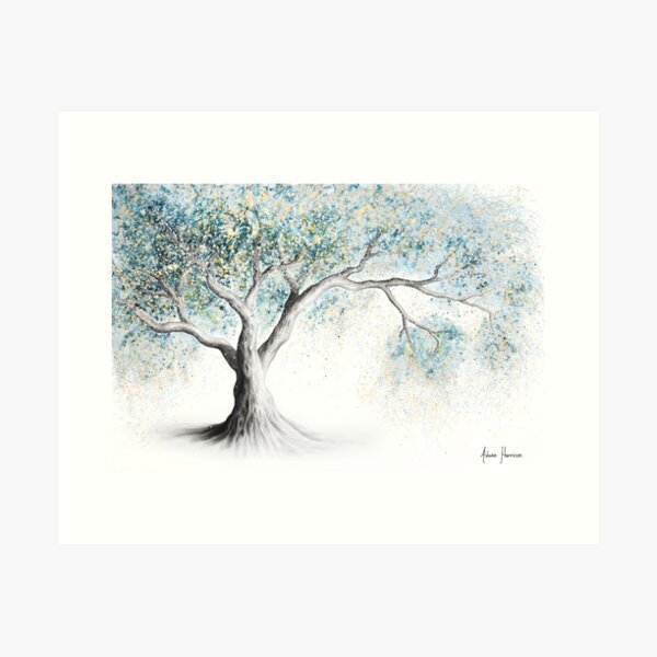 Gentle Frost Tree Art Print