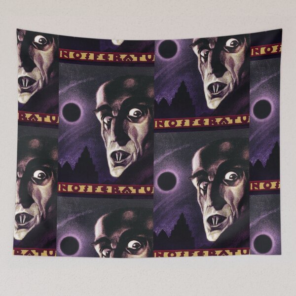 Item preview, Vintage Nosferatu movie poster art designed and sold by Vintage Designs +.